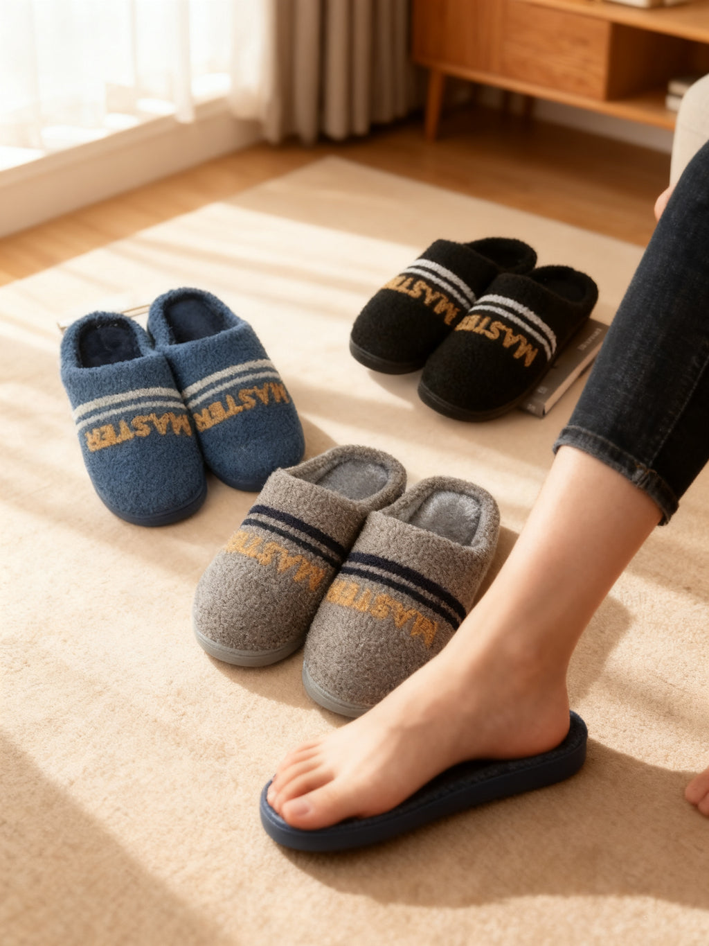 2102 ZAPATILLAS DE CASA PARA HOMBRE