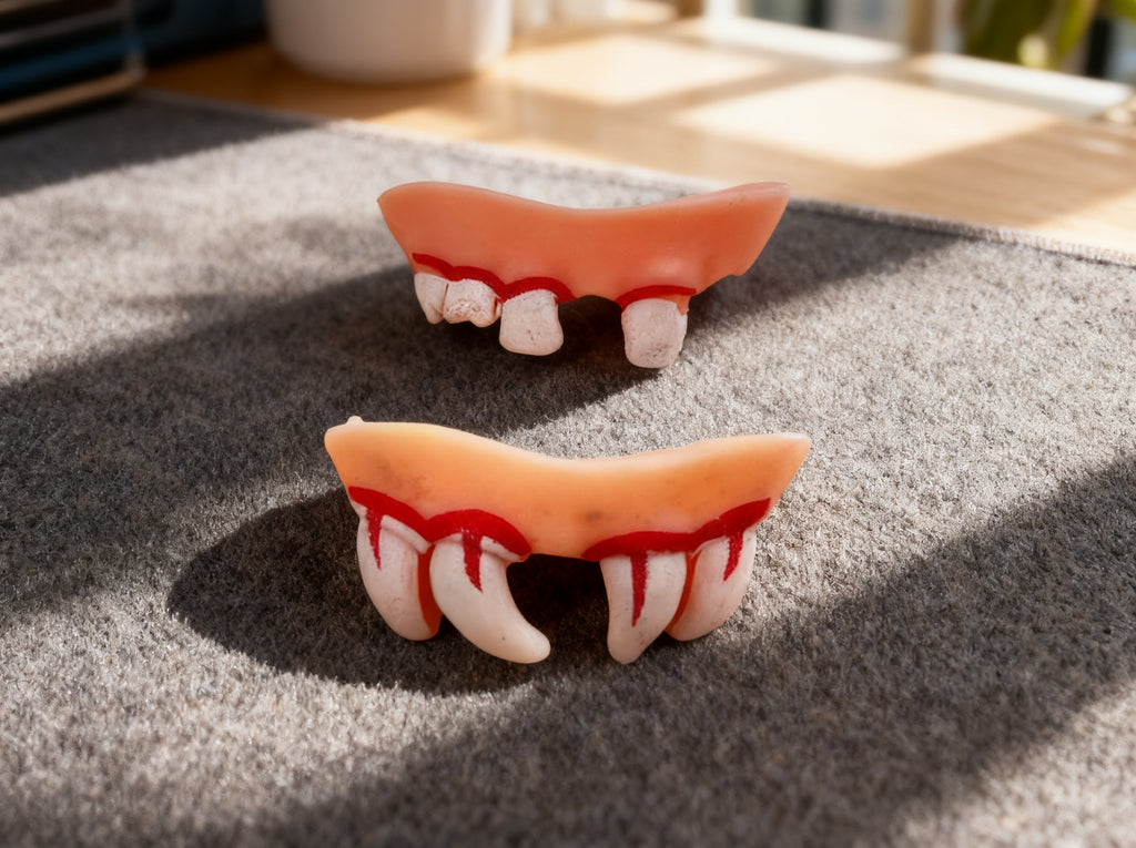 Conjunto de Dientes de Halloween