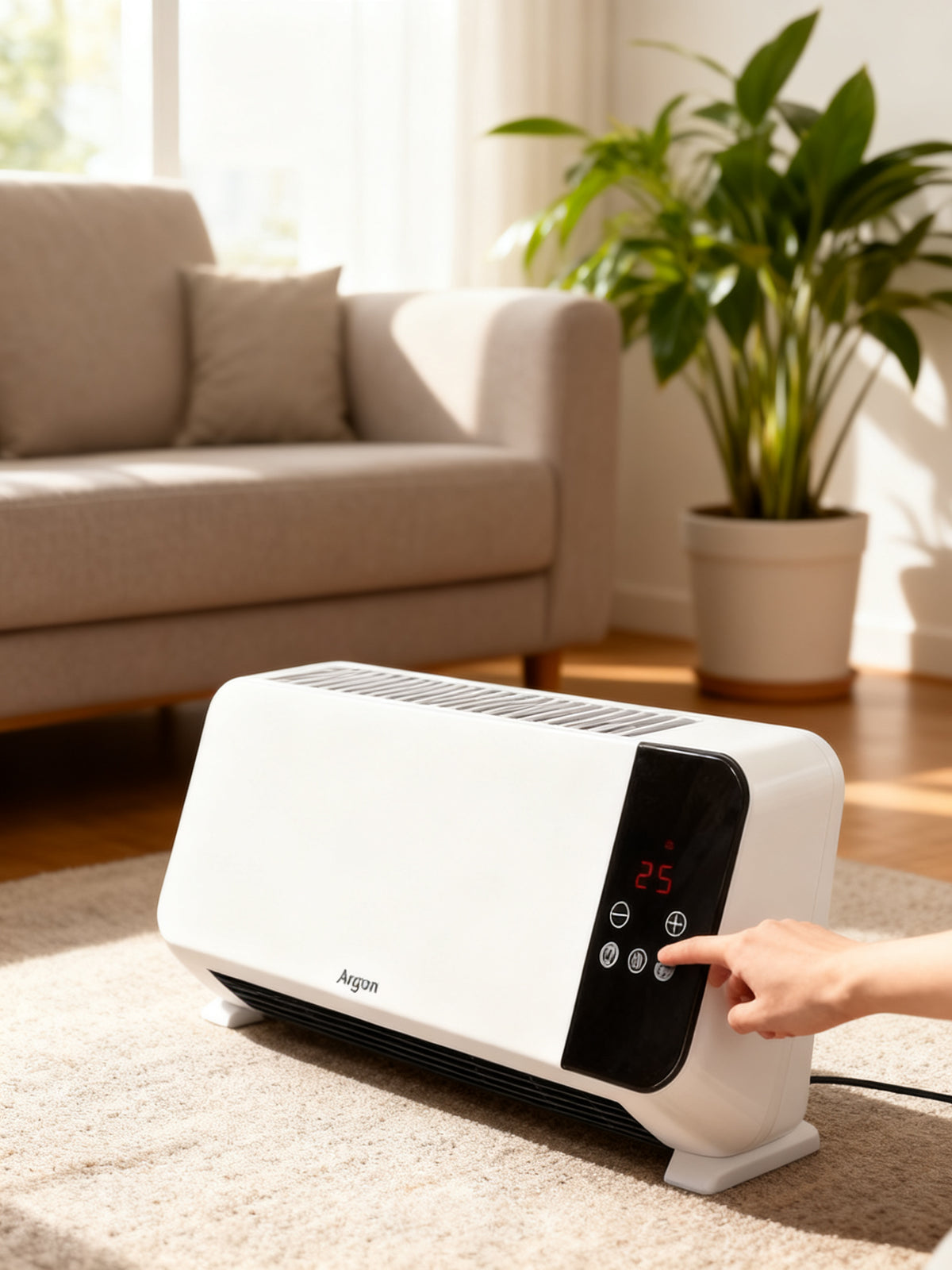 CALEFACTOR PARED DIGITAL 2000W
