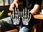 Guantes con Huesos para Halloween