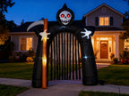 Decoración Inflable Arco de la Muerte con Luz
