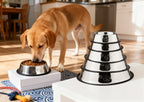 Comedero Acero Inoxidable para Mascotas 26cm