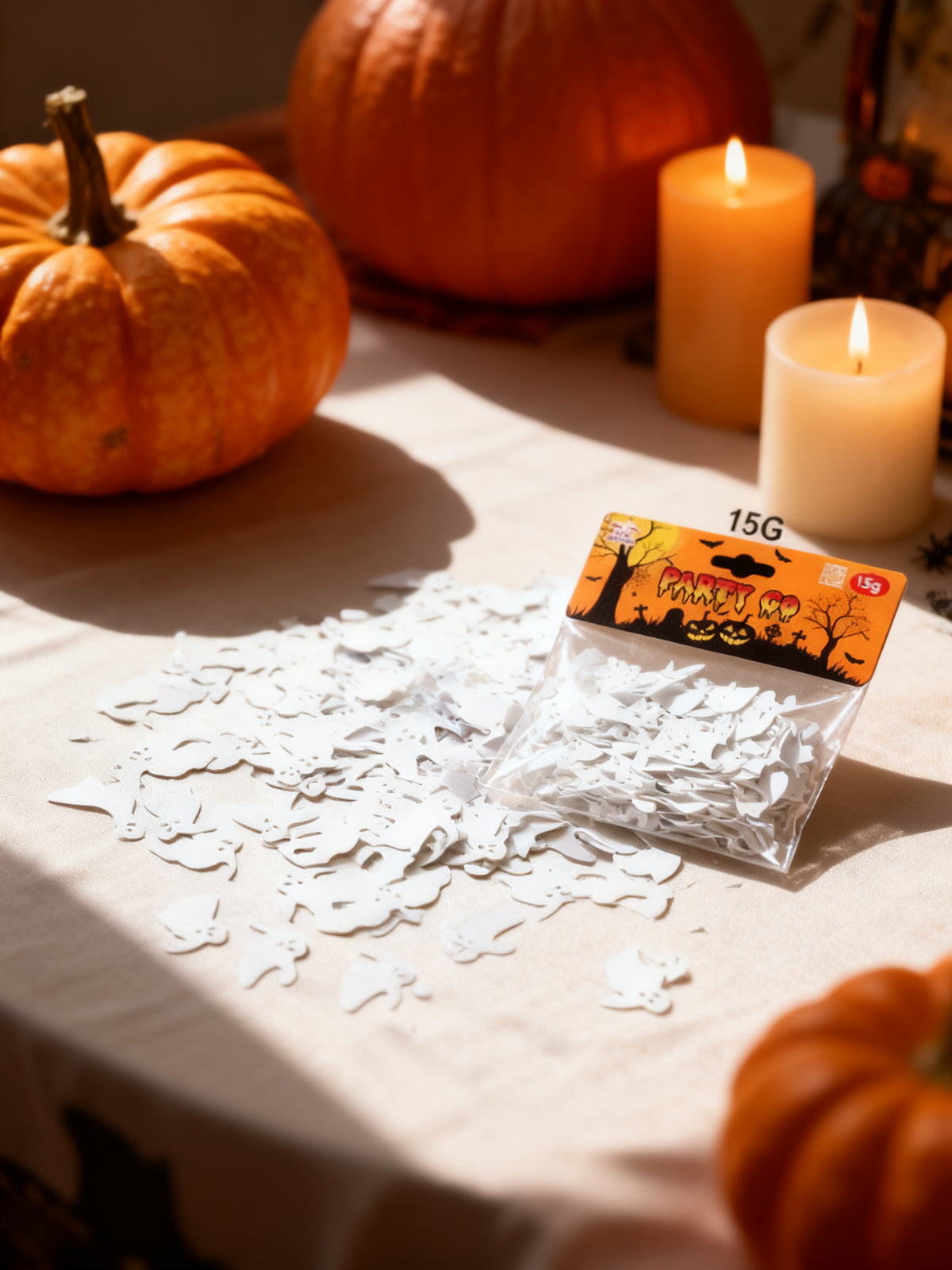 Confeti Fantasma Halloween 2cm 15g