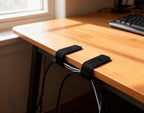 Cinta Fijacion Negra Rectangular