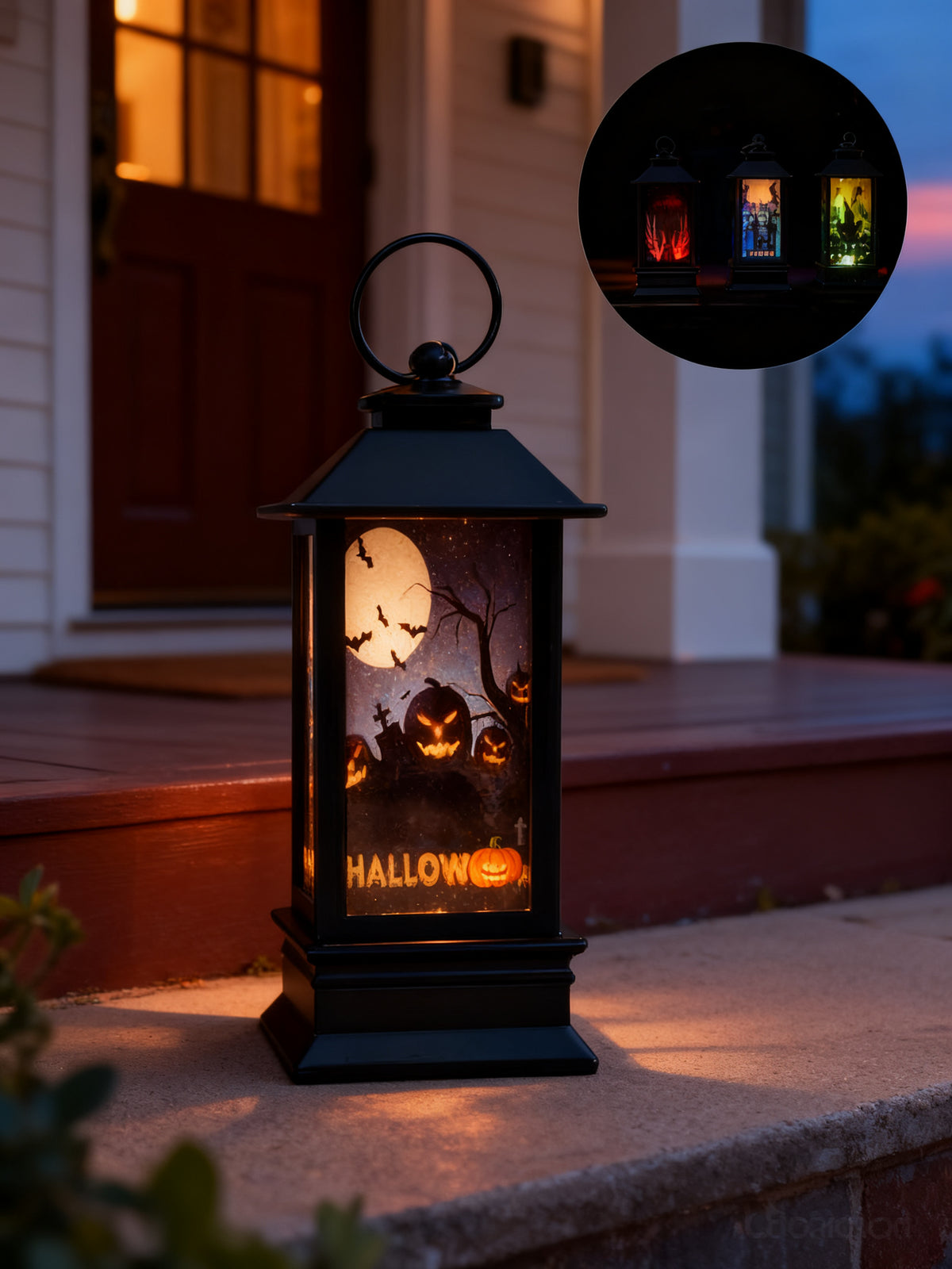 Linterna Decorativa de Halloween