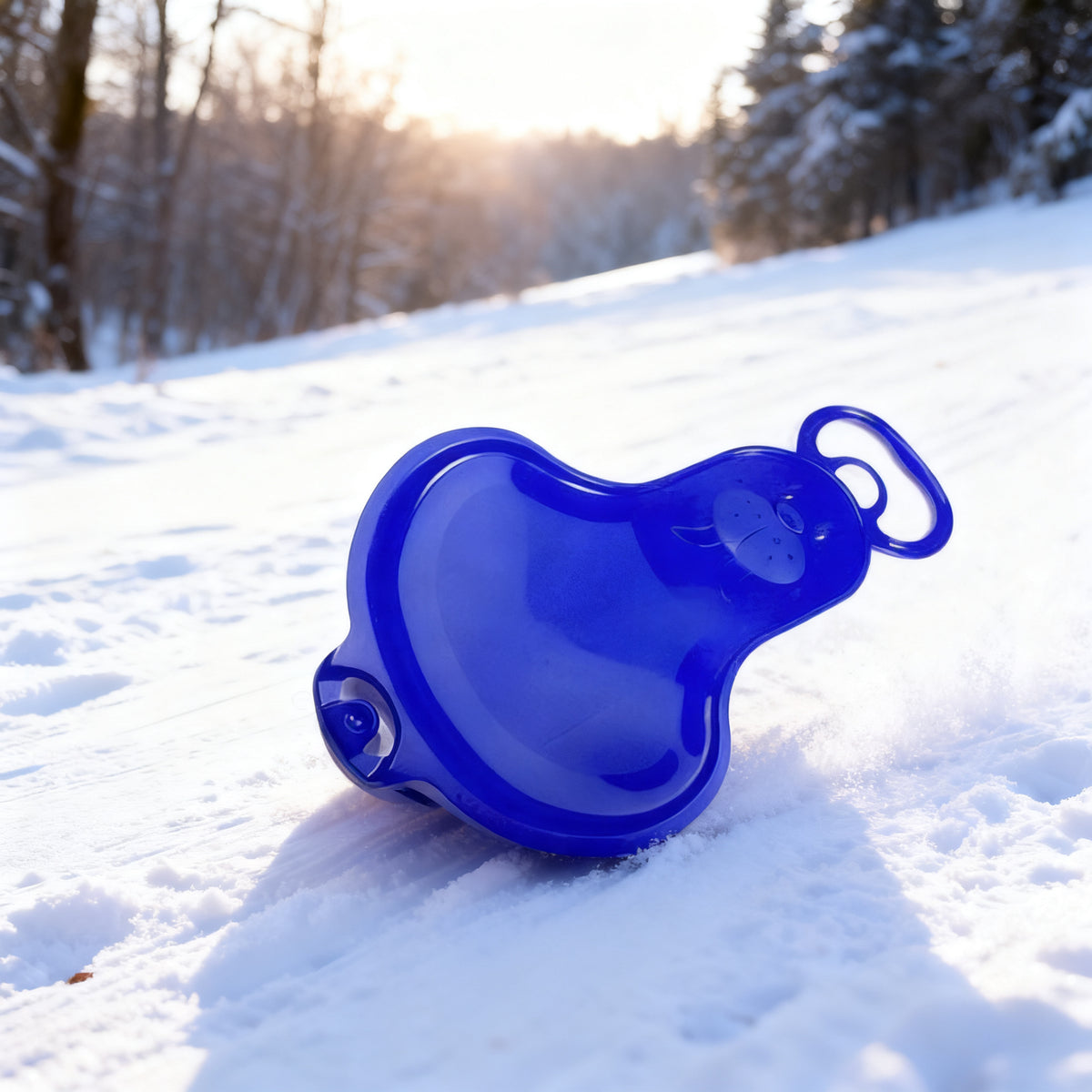 Trineo de Nieve Diseño Foca Azul 64cm