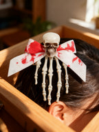 Pinza para el pelo Halloween fantasma sangriento