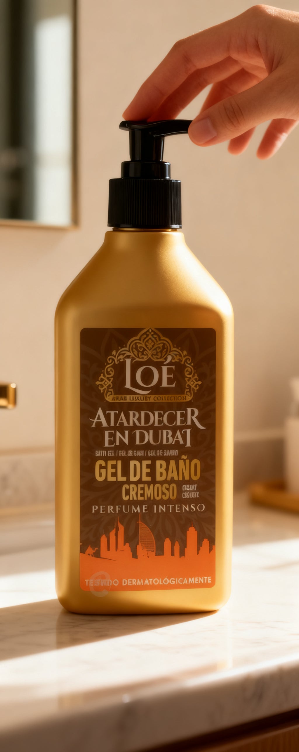 Gel de Baño Atardecer en Dubai Loé 500ml