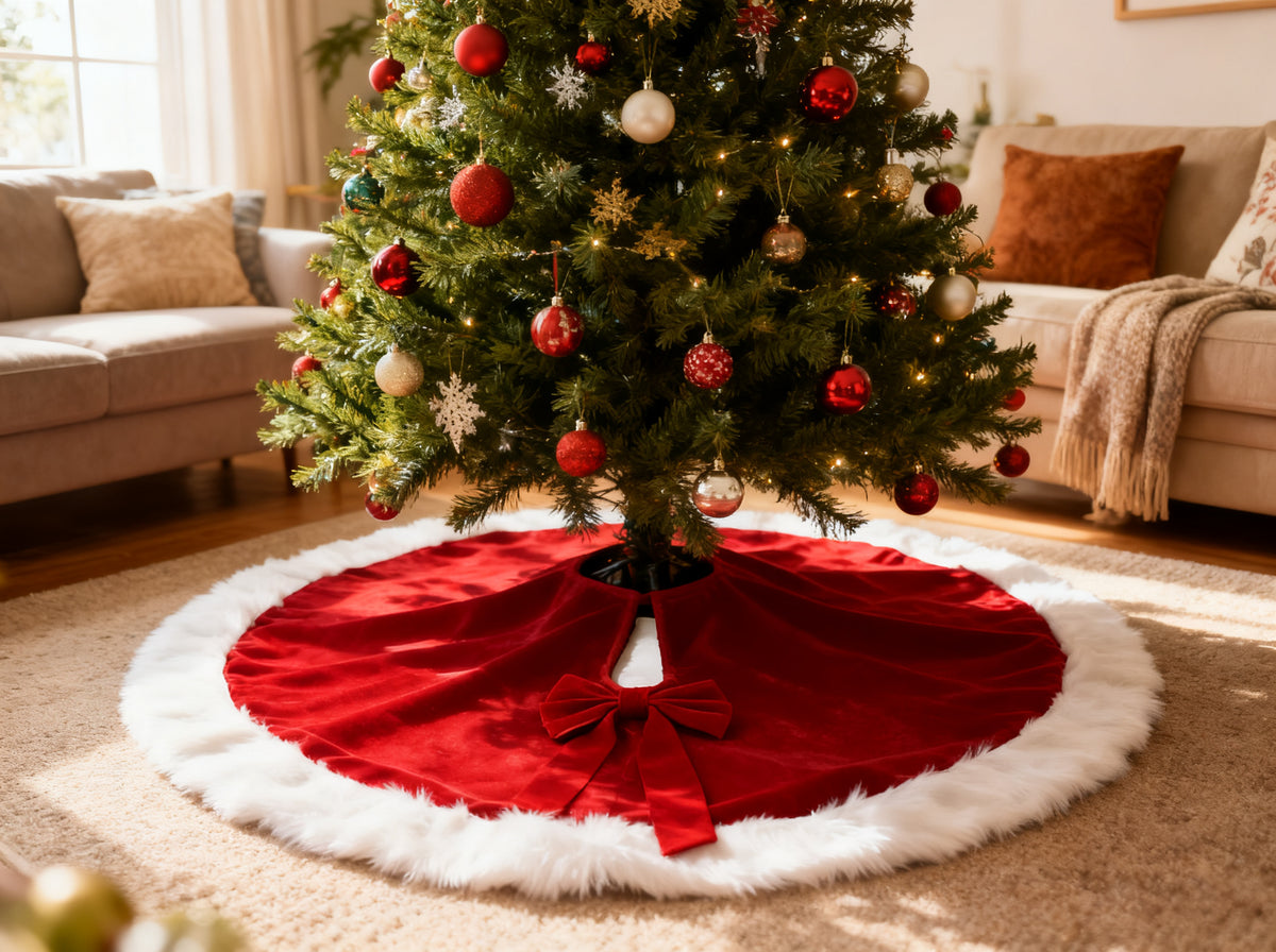 Alfombra Pie Pino Navidad 120cm