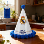 Gorro Fiesta Hala Madrid 20cm Pack 12