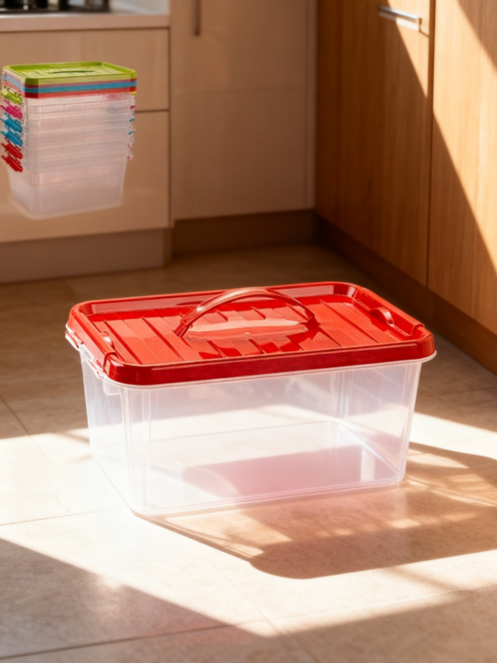 Caja Nº22 con asa color