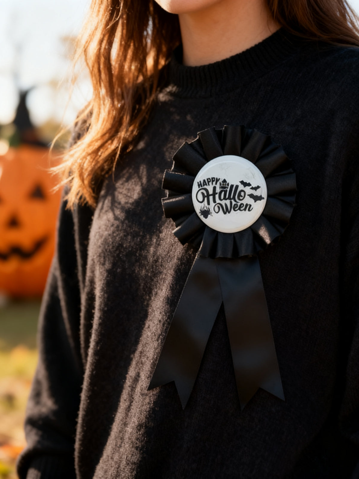 Broche de Cinta de Halloween