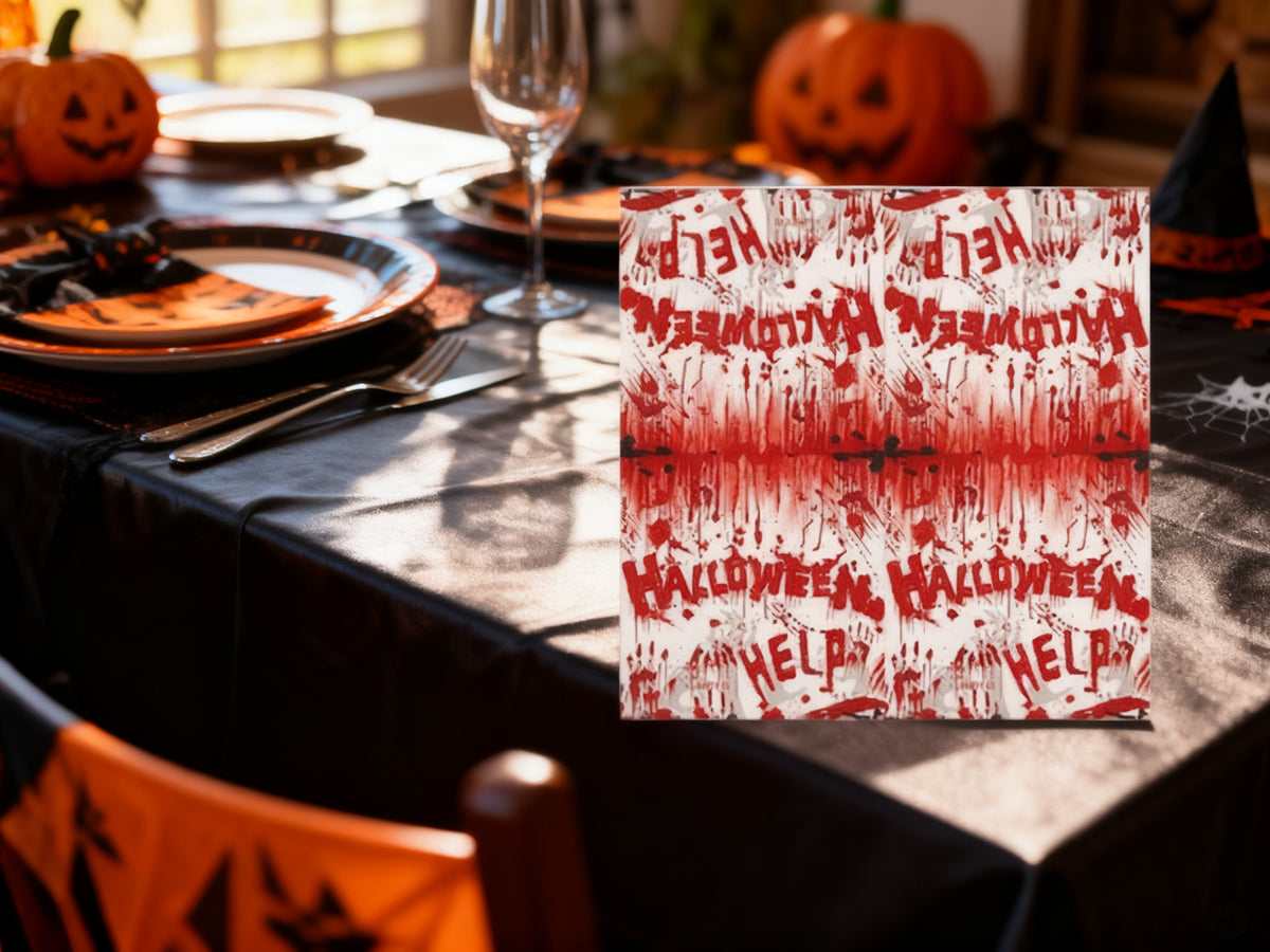 Pañuelos Desechables de Halloween (10 Uds.)