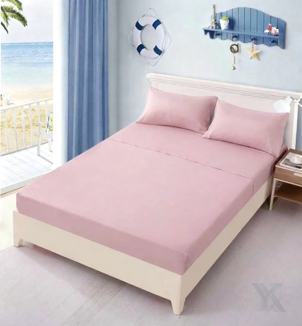 Juego de Sabanas 135cm Color Rosa