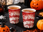 Vasos de Papel de Halloween (6 Uds.)