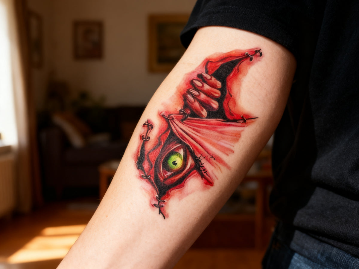 Tatuaje de Halloween 1 pieza