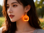 Pendientes de Calabaza Halloween 2 piezas