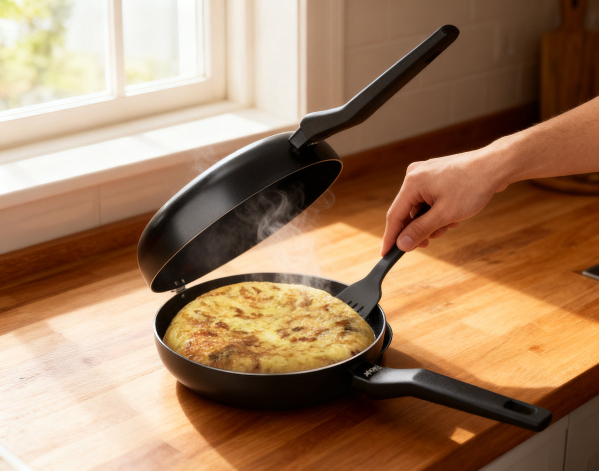 Sartén Doble Tortilla Luxe 24 cm
