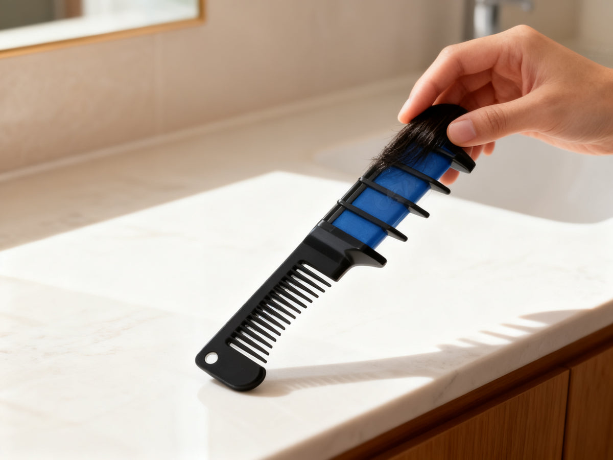 Cepillo de Tinte para Cabello con Tarjeta Blister