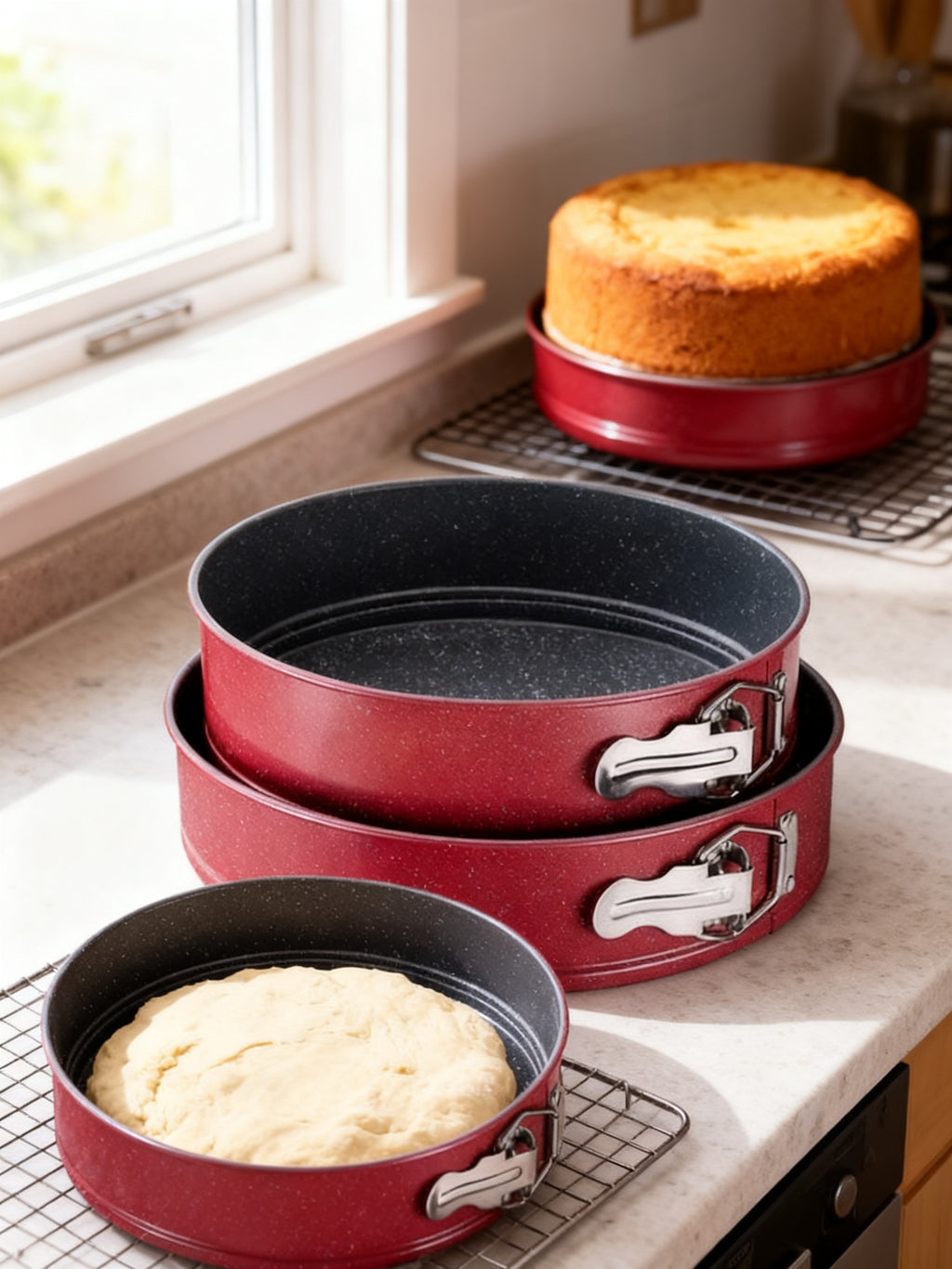 SET 3 MOLDES DESMONTABLES BAKERY