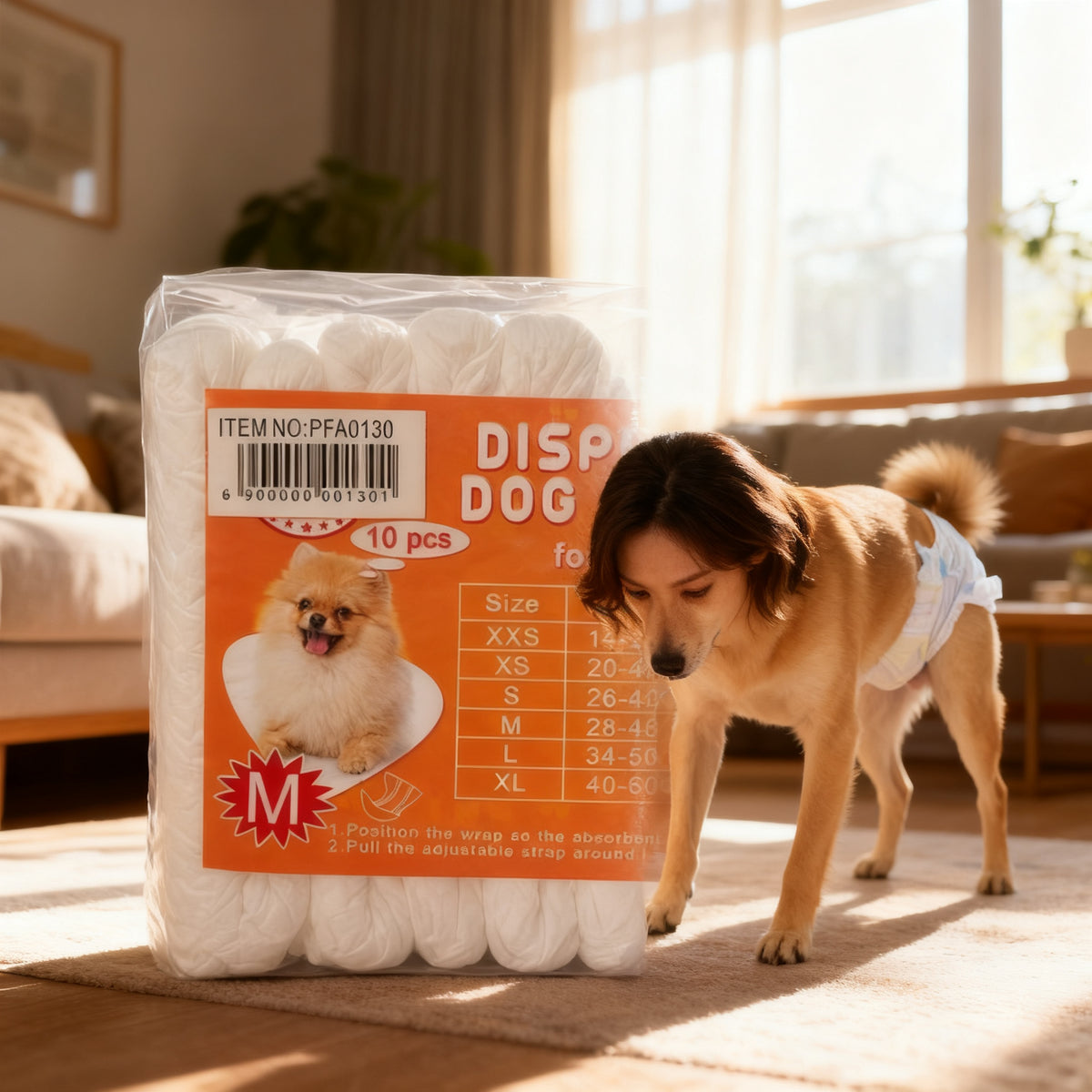 Pañales Desechables para Perras