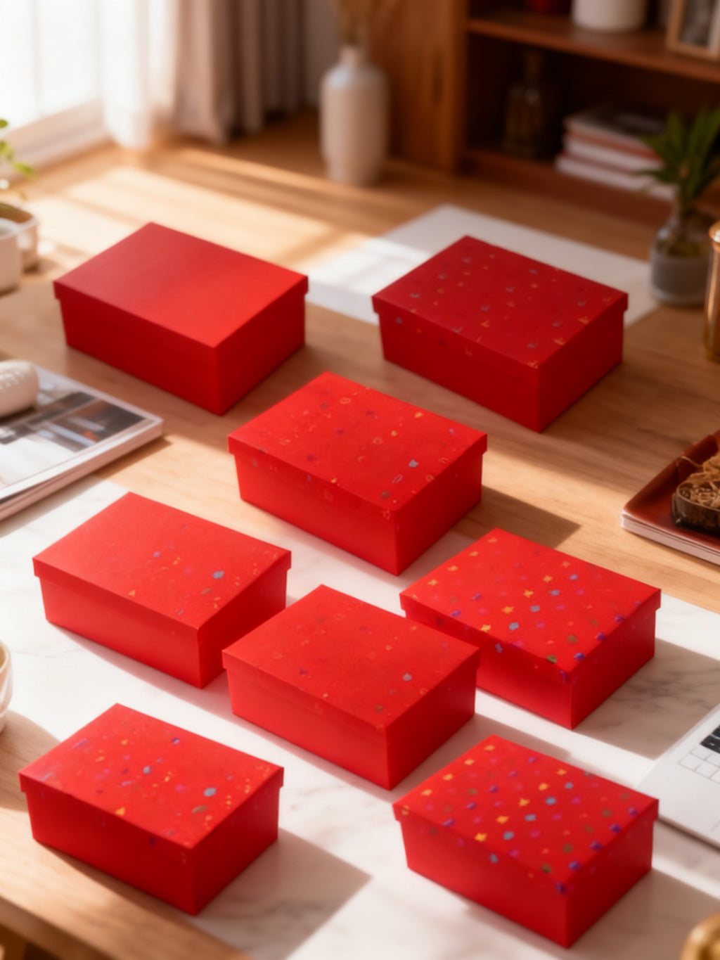 CAJAS DE REGALO JUEGO DE 10 PIEZAS