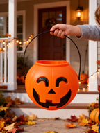 Cubo de Calabaza para Halloween 1PC