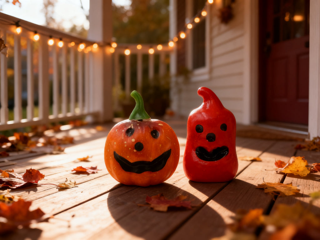 Calabazas de Espuma para Festival de Cosecha (5 Unidades)