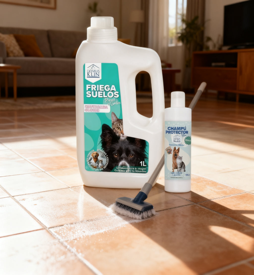 Set Domus Klin: Friega Suelos + Champú Protector Gratis