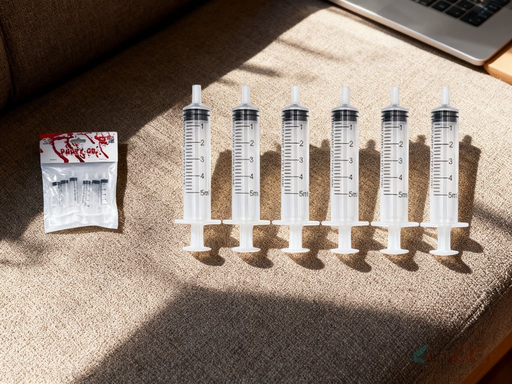 Jeringas de Halloween 5ml (6 piezas)