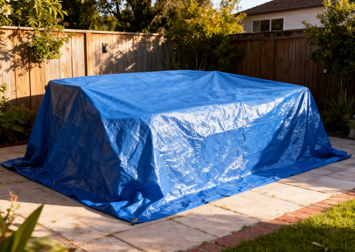 40757 LONA MULTIUSO 4X6M AZUL