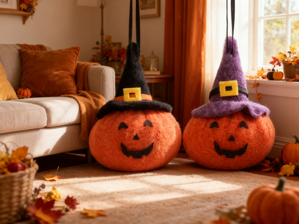 Adorno de Calabaza de Halloween