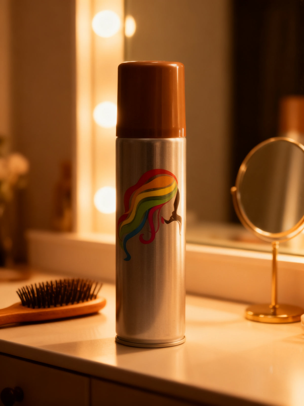 Laca para Cabello Marrón 125ml