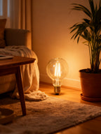 Bombilla Bola LED Adorno E27 6W 2200K
