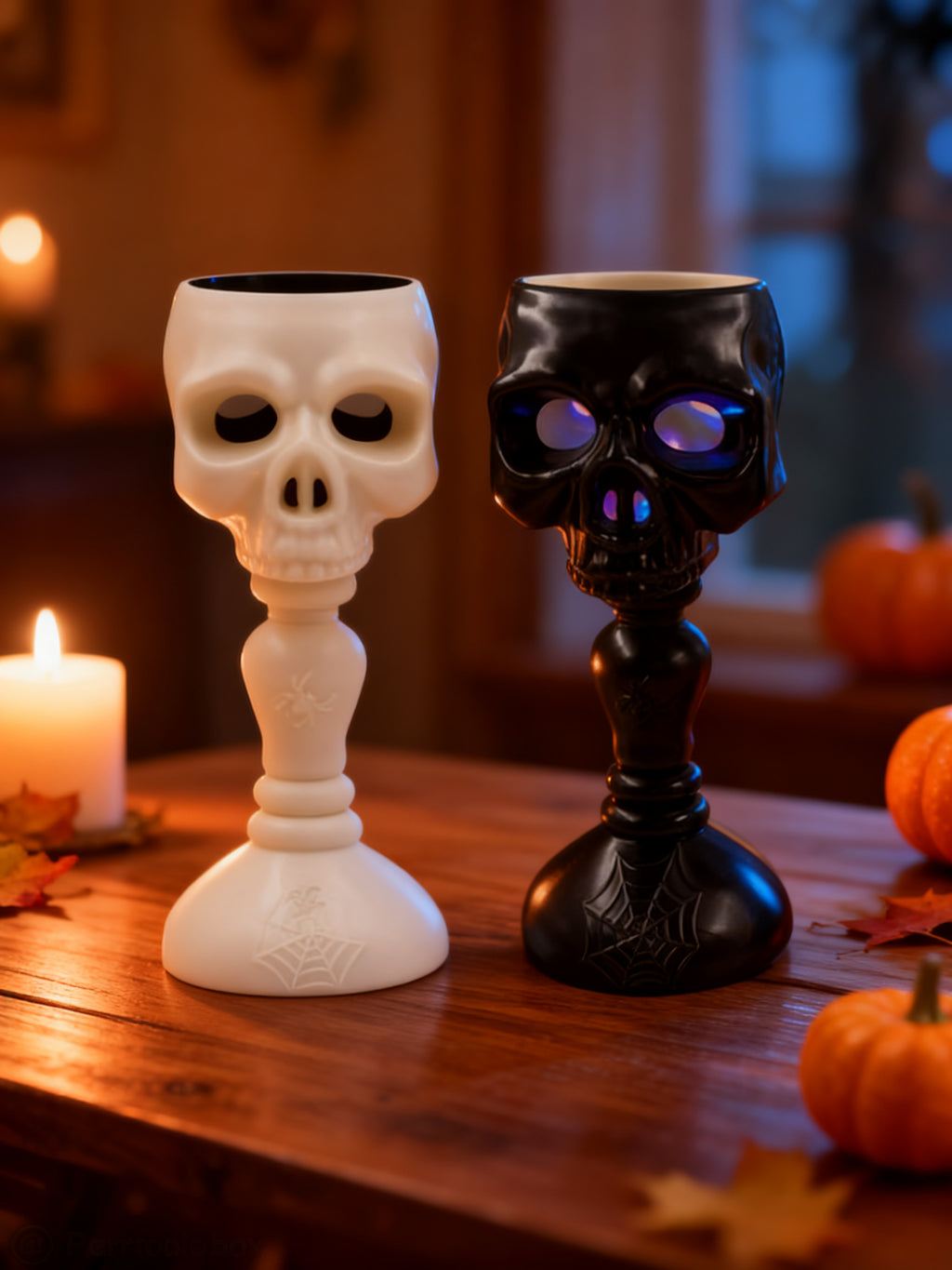 Lámpara Calavera de Halloween 1 Pieza
