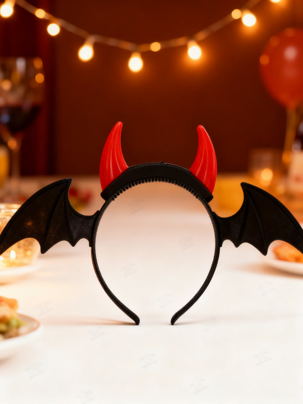 Diadema de Cuernos Iluminados Halloween