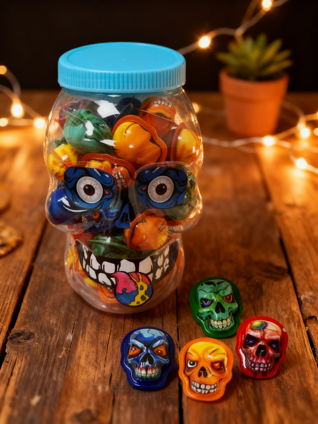 SKULL GUMMY BOTE 50 UNIDADES