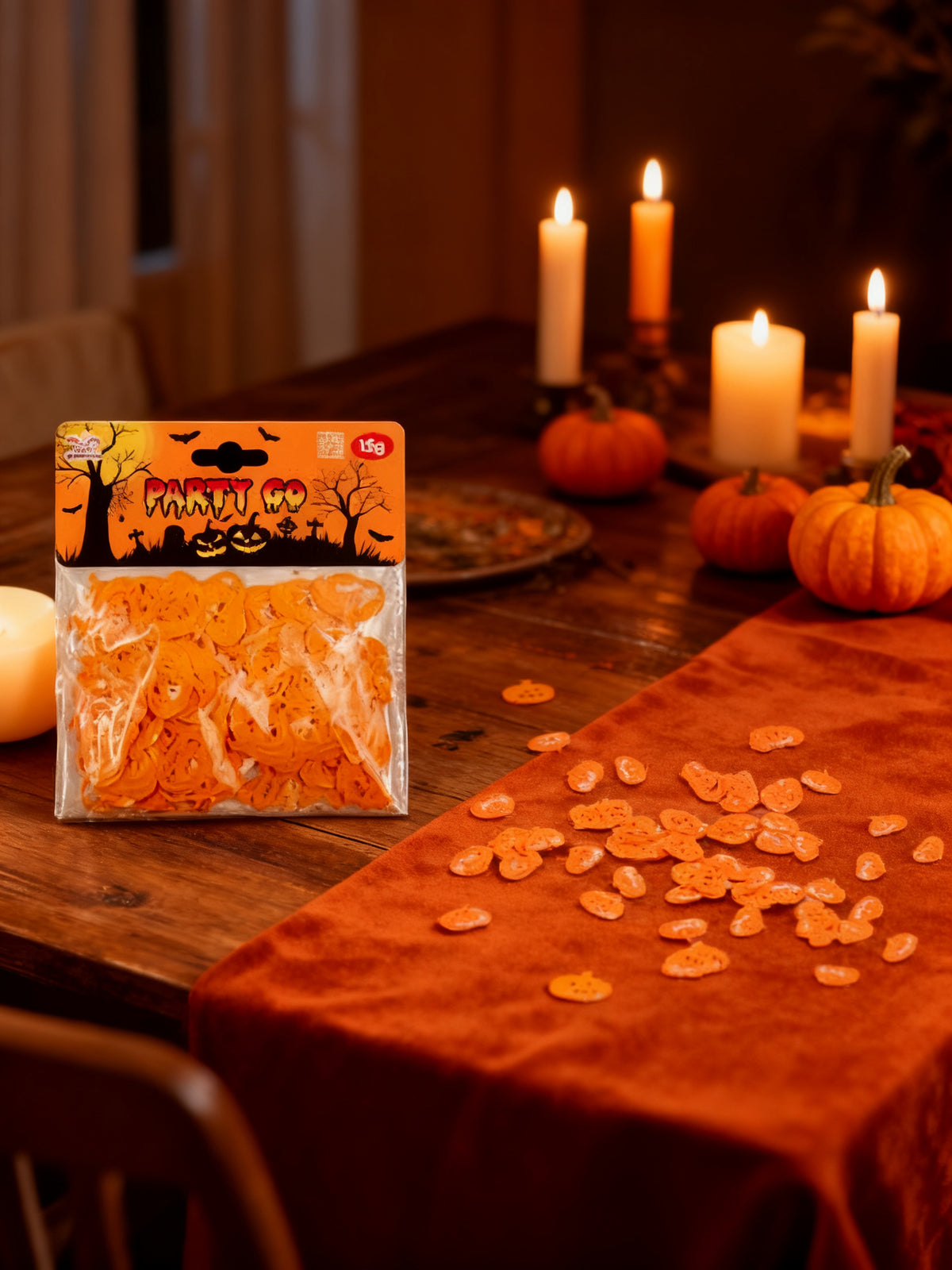 Confeti de Calabaza Halloween 15g