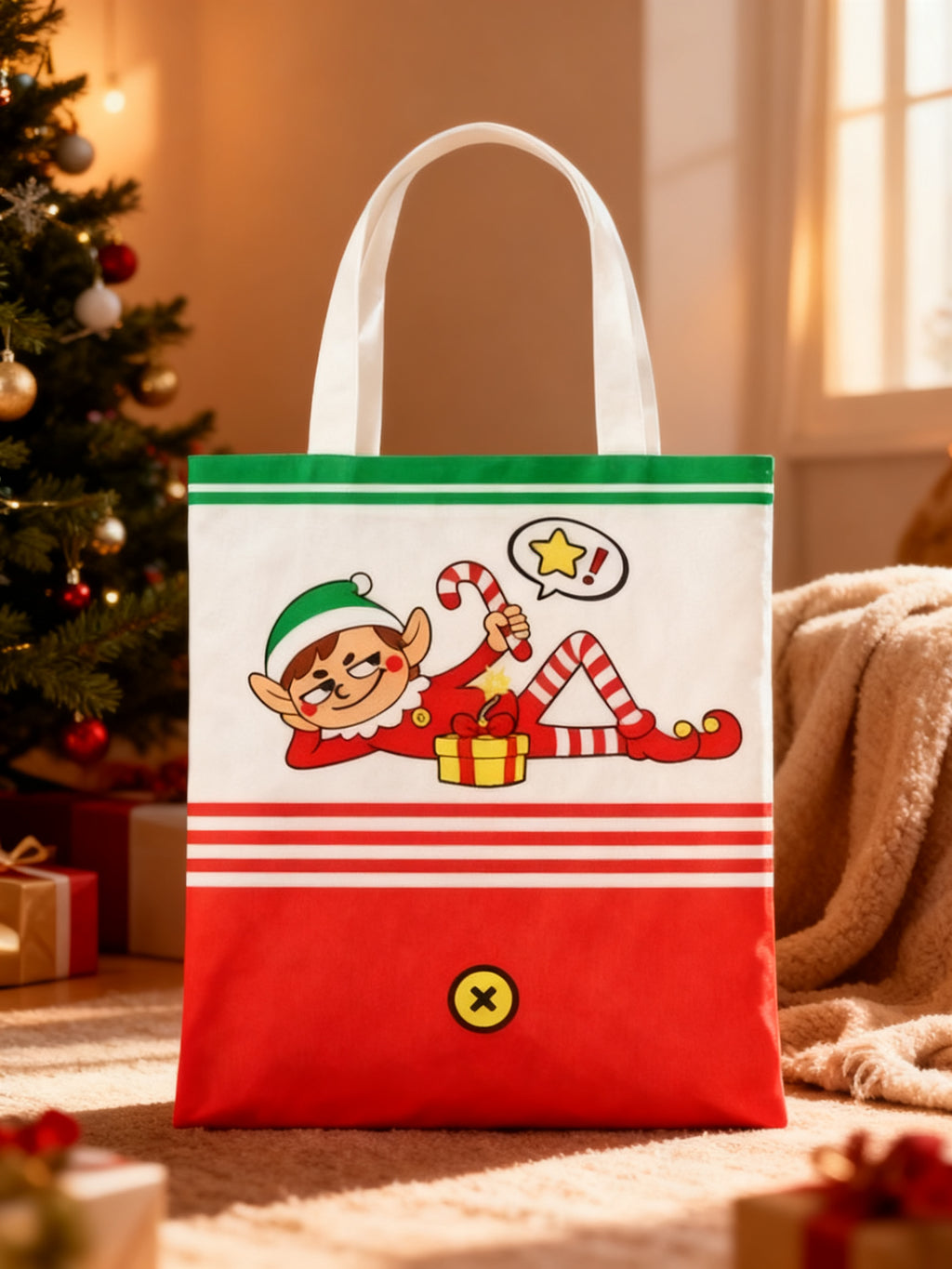 BOLSA TOTE ELFO TRAVIESO