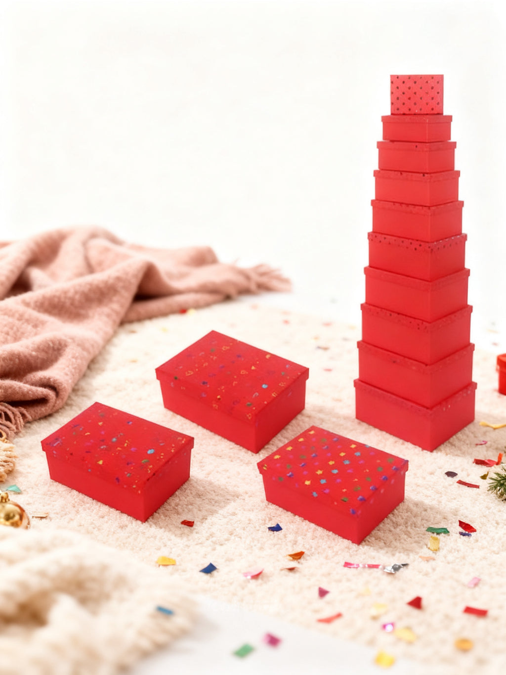 CAJAS DE REGALO JUEGO DE 10 PIEZAS