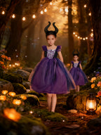 Disfraz de Maléfica para Niña - Set con Vestido