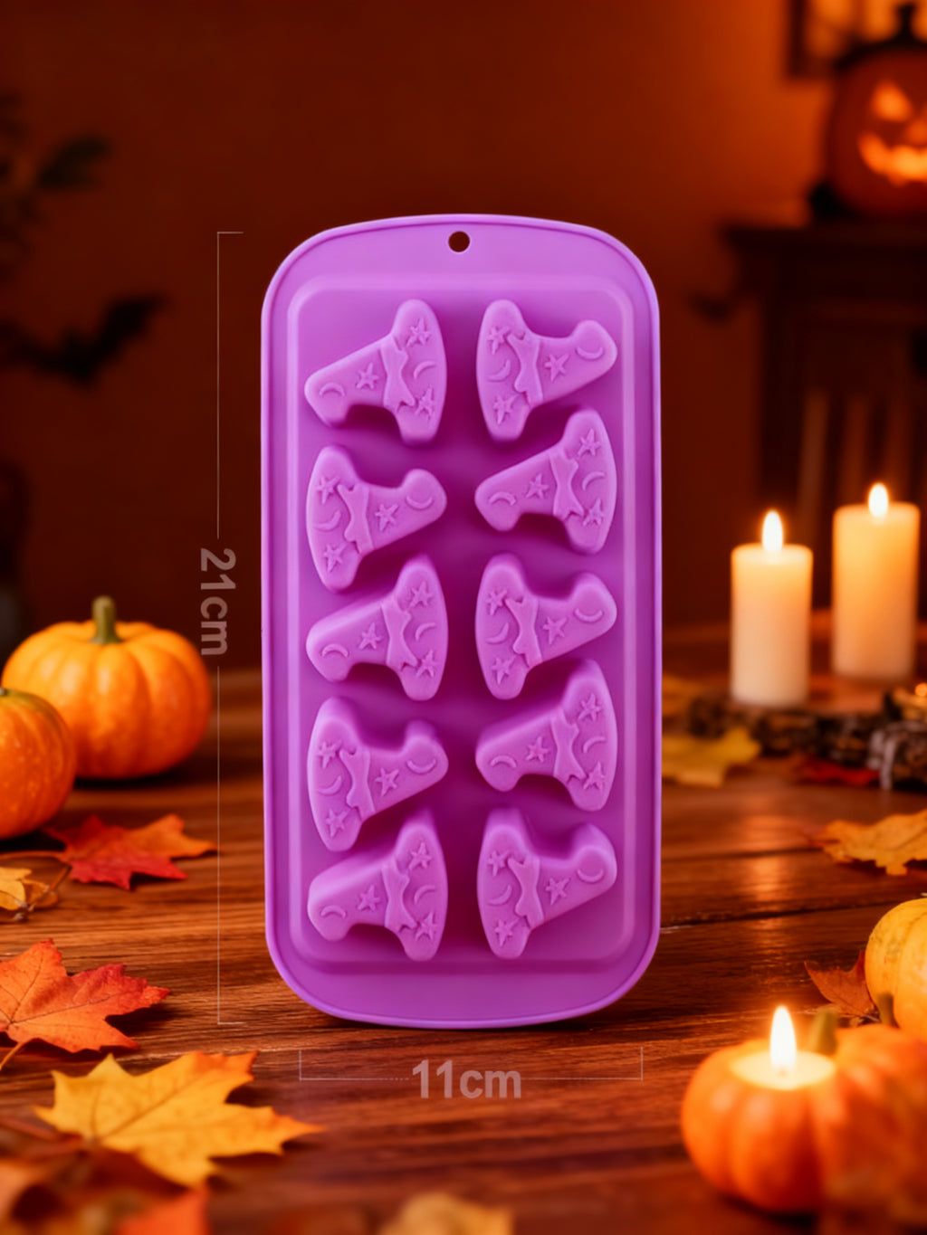 Molde de Silicona Halloween para Pasteles