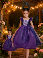 NINA TRAJE DE MALEFICA 10-12 ANOS
