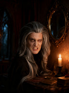 Peluca Larga para Halloween