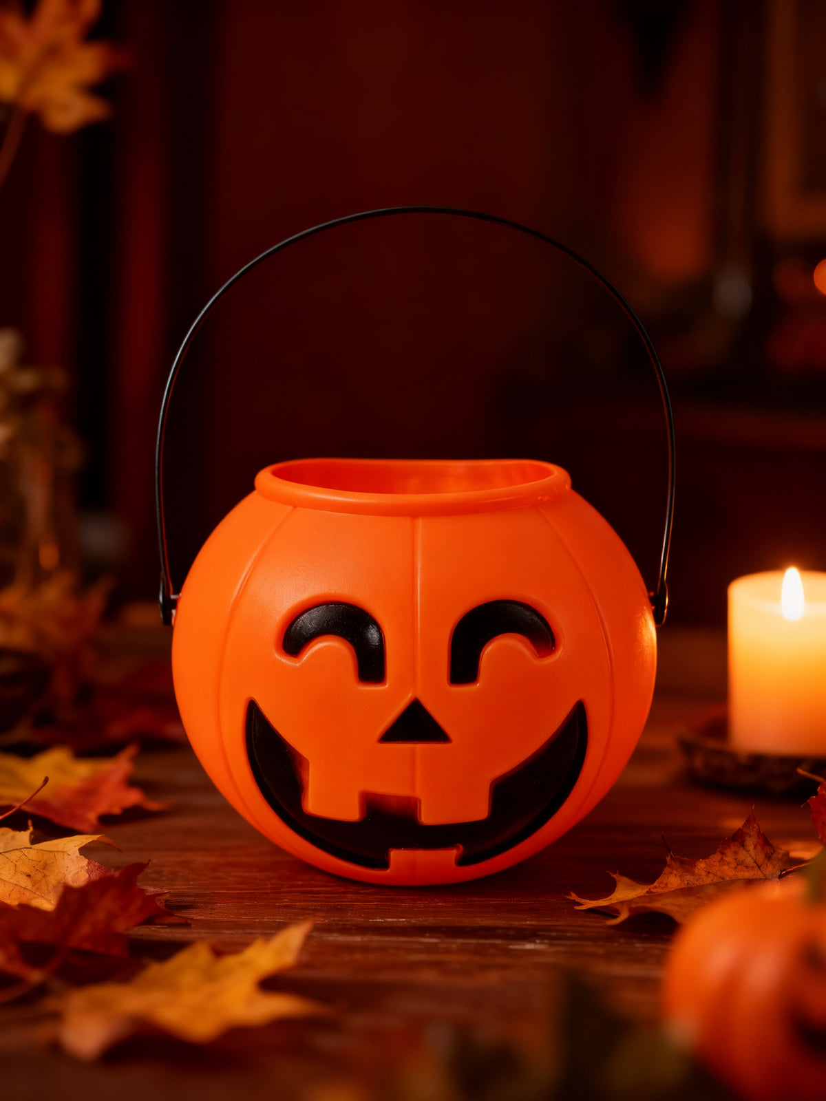 Cubo de Calabaza para Halloween 1PC