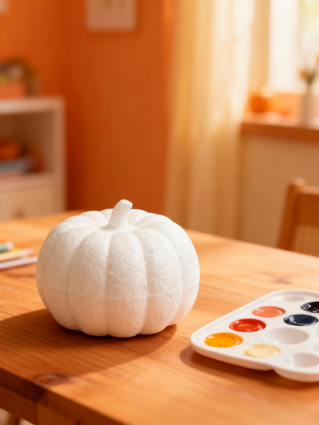 Calabaza Pequeña de Halloween con Juego de Pintura