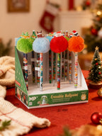 BOLIGRAFO BORRABLE POMPOM NAVIDEÑO
