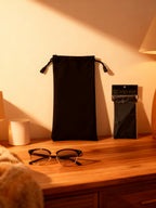 Bolsa Negra para Gafas de Alta Calidad