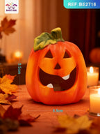 Figura de Cerámica de Calabaza para Halloween