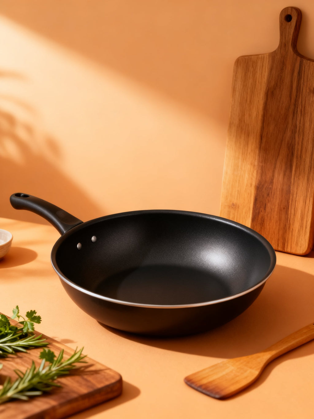 Sarten Wok Aluminio Induccion Luxe 24 cm